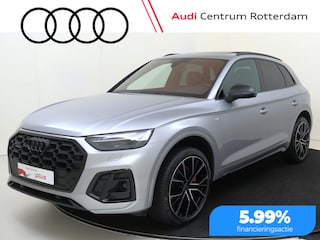 Audi Q5 55 TFSI e S edition Competition | Panoramadak | Trekhaak | Achteruitrijcamera | 3-zone airco | Dodehoek detectie | Keyless | LED matrix verlichting | Stoelverwarming |