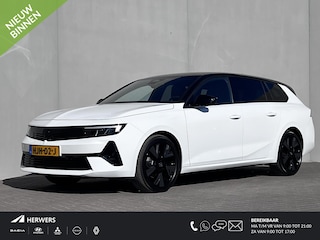 Opel Astra Sports Tourer 54 kWh GS Electric / Nieuw / Tot 8 jaar fabrieksgarantie mogelijk / WLTP  418 km / CCS snel laden / Warmte pomp / Camera 360° / Adaptieve CC / Dode hoek detectie / Navi / Apple Carplay Android / Stuur- & stoelverwarming / 18"  LM wielen /