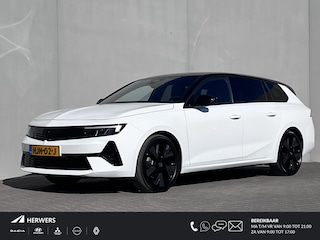 Opel Astra Sports Tourer 54 kWh GS Electric / Nieuw / Tot 8 jaar fabrieksgarantie mogelijk / WLTP  418 km / CCS snel laden / Warmte pomp / Camera 360° / Adaptieve CC / Dode hoek detectie / Navi / Apple Carplay Android / Stuur- & stoelverwarming / 18"  LM wielen /