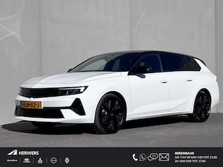 Opel Astra Sports Tourer 54 kWh GS Electric / Nieuw / Tot 8 jaar fabrieksgarantie mogelijk / WLTP  418 km / CCS snel laden / Warmte pomp / Camera 360° / Adaptieve CC / Dode hoek detectie / Navi / Apple Carplay Android / Stuur- & stoelverwarming / 18"  LM wielen /