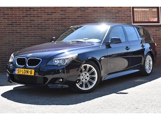 BMW 5-serie Touring 520i Business Line Edition I '10 Leder M Pakket Clima Navi Cruise Inruil mogelijk