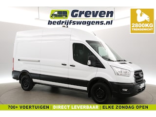 Ford Transit 2.0 TDCI 170PK L2H2 | 2800kg Trekgew. | Traanplaat | Trekhaak | Airco | Camera | Cruise | Carplay | Parkeersens.
