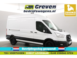 Ford Transit 2.0 TDCI 170PK L2H2 | 2800kg Trekgew. | Traanplaat | Trekhaak | Airco | Camera | Cruise | Carplay | Parkeersens.