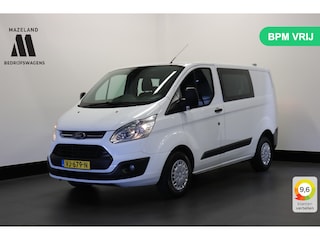 Ford Transit Custom 2.2 TDCI 125PK Dubbel Cabine - Airco - Radio - PDC - €7.450,- Excl.
