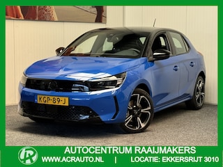 Opel Corsa 1.2 TURBO GS NAVIGATIE VIA APPLE CARPLAY/ANDROID CRUISE CONTROL RIJSTROOKSENSOREN DODEHOEKSENSOREN ACHTERUITRIJCAMERA 17" LICHTMETALEN VELGEN ZEER MOOI !!