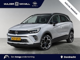 Opel Crossland Ultimate 1.2 Turbo 110pk | 180° CAMERA+SENSOREN | ALCANTARA/LEDER | AGR-STOELEN | NAVI | DAB+ | ISOFIX | FULL LED | LAGE KM | TWO-TONE | KEYLESS |