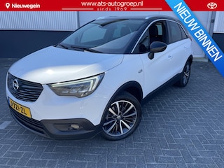 Opel Crossland X 1.2 Turbo Innovation Automaat | Panoramadak| Trekhaak | Innovationpack | Erg. Stoelen| Distributieriem Vervangen | Bi-Tone Parelmoer kleur | Zeer luxe |