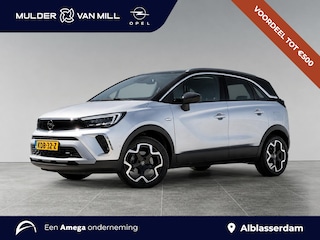 Opel Crossland Ultimate 1.2 Turbo 110pk | 180° CAMERA+SENSOREN | ALCANTARA/LEDER | AGR-STOELEN | NAVI | DAB+ | ISOFIX | FULL LED | LAGE KM-STAND! | TWO-TONE | KEYLESS |