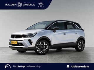 Opel Crossland Ultimate 1.2 Turbo 110pk | 180° CAMERA+SENSOREN | ALCANTARA/LEDER | AGR-STOELEN | NAVI | DAB+ | ISOFIX | FULL LED | LAGE KM-STAND! | TWO-TONE | KEYLESS |