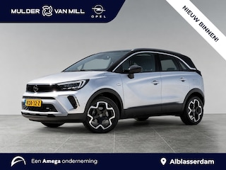 Opel Crossland Ultimate 1.2 Turbo 110pk | 180° CAMERA+SENSOREN | ALCANTARA/LEDER | AGR-STOELEN | NAVI | DAB+ | ISOFIX | FULL LED | LAGE KM-STAND! | TWO-TONE | KEYLESS |