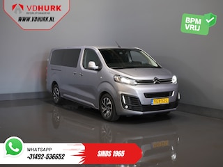 Citroën Jumpy 2.0 HDI 180 pk Aut. DC Dubbel Cabine Xenon/ Adapt.Cruise/ Standkachel/ 2x Schuifdeur/ Carplay/ Keyless/ Climate/ Camera/ Navi/ 17”LMV/ PDC/ Trekhaak