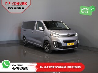Citroën Jumpy 2.0 HDI 180 pk Aut. DC Dubbel Cabine Xenon/ Adapt.Cruise/ Standkachel/ 2x Schuifdeur/ Carplay/ Keyless/ Climate/ Camera/ Navi/ 17”LMV/ PDC/ Trekhaak