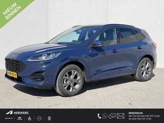 Ford Kuga 2.5 PHEV ST-Line X / Dealer Onderhouden / B & O Audio / Camera 360 / Adaptieve Cruise / Elektr. Bestuurders Stoel / Elektr. Achterklep / Leder Alcantara Bekleding / Parkeer Assistent / DAB / AppleCarplay & Android Auto /