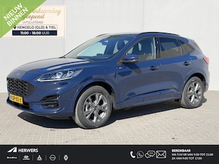 Ford Kuga 2.5 PHEV ST-Line X / Dealer Onderhouden / B & O Audio / Camera 360 / Adaptieve Cruise / Elektr. Bestuurders Stoel / Elektr. Achterklep / Leder Alcantara Bekleding / Parkeer Assistent / DAB / AppleCarplay & Android Auto /