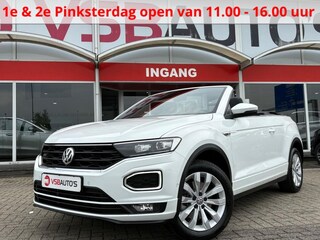 Volkswagen T-Roc CABRIO 1.5 TSI ACT. 150PK AUT. R-LINE LEER LED NAVI CAMERA CARPLAY AIRCO LMV PDC