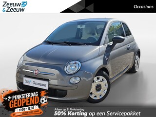 Fiat 500 1.2 Lounge | Airco | Lederen bekleding | Elektr. Ramen | Zeer nette auto! |