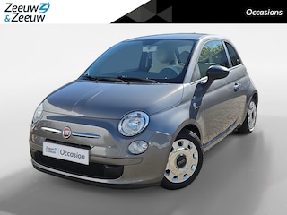 Fiat 500 1.2 Lounge | Airco | Lederen bekleding | Elektr. Ramen | Zeer nette auto! |
