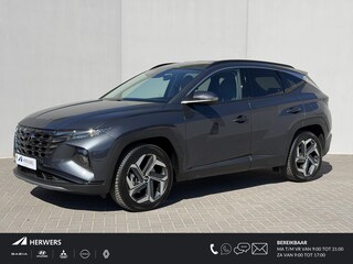 Hyundai Tucson 1.6 T-GDI HEV Premium / Fabrieksgarantie tot 4-2028 / 8 jaar hybride batterij garantie / Navigatie / Elektr. Stoelen / Stoelverwarming / Lederen Bekleding / Camera / Krell Audio / Apple Carplay & Android Auto /