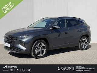 Hyundai Tucson 1.6 T-GDI HEV Premium / Fabrieksgarantie tot 4-2028 / 8 jaar hybride batterij garantie / Navigatie / Elektr. Stoelen / Stoelverwarming / Lederen Bekleding / Camera / Krell Audio / Apple Carplay & Android Auto /