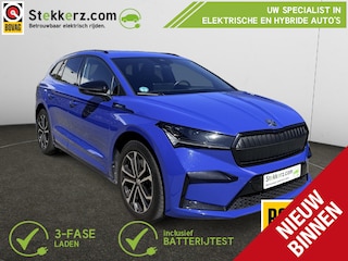 Skoda Enyaq iV 80 Sportline | All-in prijs incl. 12 mnd BOVAG garantie | Zeer complete uitrusting | Aviloo accutest