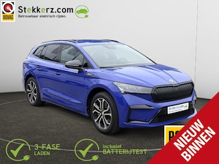 Skoda Enyaq iV 80 Sportline | All-in prijs incl. 12 mnd BOVAG garantie | Zeer complete uitrusting | Aviloo accutest