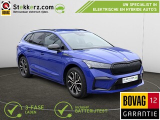 Skoda Enyaq iV 80 Sportline | All-in prijs incl. 12 mnd BOVAG garantie | Zeer complete uitrusting | Aviloo accutest