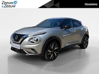 Nissan Juke 1.0 DIG-T N-Connecta | 1e eigenaar | Dealer onderhouden | Lage kilometers | Automaat | Afneembare trekhaak |