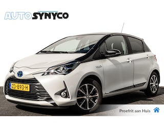 Toyota Yaris 1.5 Hybrid Y20 Exclusive Edition Bi-Tone | Afn. Trekhaak | Camera | Navigatie | Keyless | Dealer onderhouden