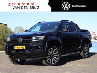 Volkswagen Amarok 3.0 TDI V6 204pk 4Motion Aventura | Rollcover | Navigatie | App connect | Adapt. Cruise | ECC | Leer | 360 Camera | LED | Harman / Kardon | Roll bar | Treeplanken | Standkachel | Trekhaak |