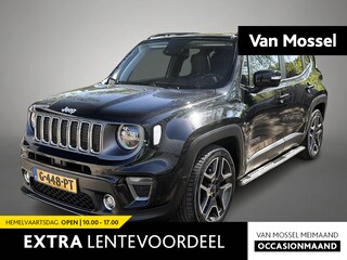 Jeep Renegade 1.3T 150PK Limited | Navigatie | Parkeersensoren | Camera | Electrisch Schuifdak | Lederen bekleding | Stoel & Stuurverwarming | LMV 19" |