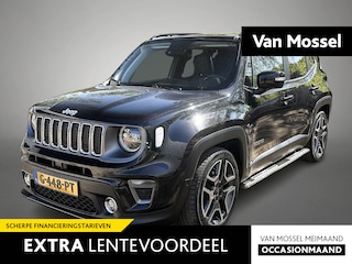 Jeep Renegade 1.3T 150PK Limited | Navigatie | Parkeersensoren | Camera | Electrisch Schuifdak | Lederen bekleding | Stoel & Stuurverwarming | LMV 19" |