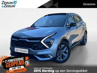 Kia Sportage 1.6 T-GDi Hybrid GT-Line |Trekhaak |Dodehoekdetectie| trekgewicht geremd 1650| Elek glazen panorama-dak|