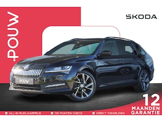 Skoda Superb Combi 1.4 TSI 218pk PHEV iV Sportline Business | SoH 96% | Trekhaak | Elektrisch Verstelbare Voorstoelen | Voorruit Verwarming | Stoelen Voor/Achter Verwarmd | Canton Audio