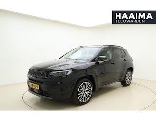 Jeep Compass 1.5T e-Hybrid Summit | Leder | 1450KG Trekgewicht | Climate & Cruise Control | Achteruit Rijd Camera |