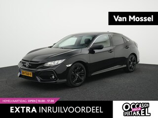 Honda Civic 1.0 i-VTEC Elegance | Apple Carplay/Android Auto | Achteruitrijcamera | DAB ontvanger | Cruise control adaptief | LED dagrijverlichting | Rijstrooksensor met correctie |