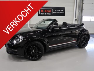 Volkswagen Beetle Cabriolet 1.2 TSI BMT Airco Cruise PDC Sportvelgen 19 inch 1e Eigenares Windscherm Achterspoiler Boekjes aanwezig Elektrische kap