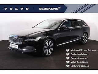 Volvo V90 T6 Recharge AWD Plus Bright - Panorama/schuifdak - IntelliSafe Assist & Surround - 360º Camera - Harman/Kardon audio - Adaptieve LED koplampen - Verwarmde voorstoelen, stuur & achterbank - Parkeersensoren voor & achter - Elektr. bedienb. voorstoelen met geheugen - Extra getint glas - 19' LMV