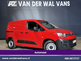 Citroën Berlingo 1.2 PureTech 130pk Automaat Benzine L1H1 Euro6 Airco | 3-Zits | 2x zijdeur | Navigatie | Apple Carplay Android Auto, Cruisecontrol, Parkeersensoren, Bijrijdersbank