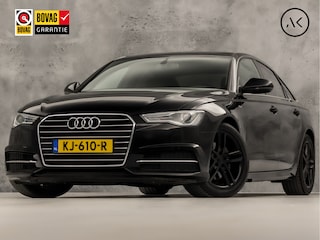 Audi A6 1.8 TFSI S-Line Sport 191Pk Automaat (2X S-LINE, LOGISCH NAP, NAVIGATIE, GETINT GLAS, CLIMATE, LEDER, XENON, SPORTSTOELEN, PARKEERSENSOREN, CRUISE, NIEUWE APK, NIEUWSTAAT)