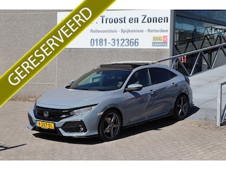 Honda Civic 1.5 i-VTEC Sport Plus Panoramadak! Achteruitrijcamera/Stoelverwarming/Apple carplay/Adaptieve cruise control/Lane assist/Dode hoek assistent/Leder interieur/Parkeer sensoren rondrom/Climate control/Navigatie/DAB