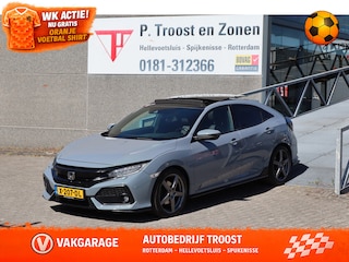 Honda Civic 1.5 i-VTEC Sport Plus Panoramadak! Achteruitrijcamera/Stoelverwarming/Apple carplay/Adaptieve cruise control/Lane assist/Dode hoek assistent/Leder interieur/Parkeer sensoren rondrom/Climate control/Navigatie/DAB