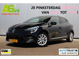 Renault Clio 1.0 TCe Intens Groot Navigatie 16 inch LMV Half Leder Sfeerverlichting Navigatie Achteruitrijcamera Carplay Clima Cruise Control