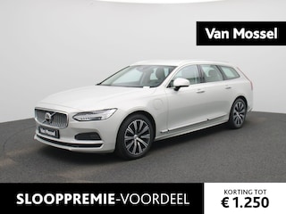 Volvo V90 2.0 T6 AWD Inscription | Navigatie | Trekhaak | Apple Carplay / Android Auto | Cruise Control | Leder | Stoel-/ Stuur verwarming | Parkeersensoren achter | Climate Control | Lane Assist | LMV |