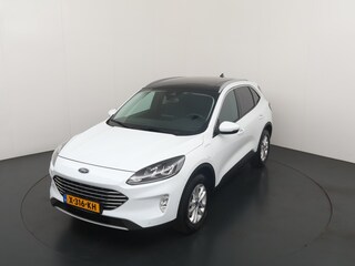 Ford Kuga 2.5 PHEV 225 pk Titanium | Trekhaak | Pano | Camera's | Adapt. cruise | 4 seiz. banden | 1e eig. | 100% dealer onderh.