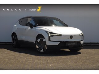 Volvo EX30 272PK Automaat Single Ext. Range Ultra 69 kWh Trekhaak / Adaptieve cruise control/ Panoramadak/ BLIS/ Parkeersensoren met 360 camera / Getint Glas / Stoel en stuurwielverwarming / Elektrische stoelen / Apple carplay / Elektrische achterklep / Keyless entry