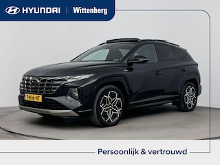 Hyundai Tucson 1.6 T-GDI PHEV N Line Sky 4WD | Schuif/kantel dak | Achteruitrij camera | Elektrische stoelen | Dodehoek detectie | Navigatie | Stoelverwarming & verkoeling |