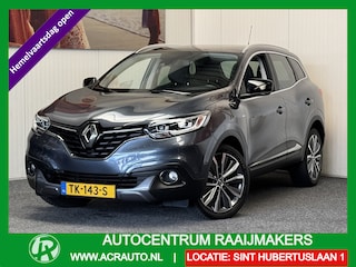 Renault Kadjar 1.2 TCE BOSE AUTOMAAT NAVIGATIE CRUISE CONTROL PANORAMADAK APPLE CARPLAY/ANDROID RIJSTROOKSENSOREN DODEHOEKSENSOREN ACHTERUITRIJCAMERA ZEER MOOI !!