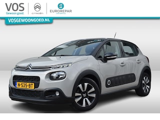 Citroën C3 PureTech 110 S&S Shine Automaat | Navigatie via Apple Carplay & Android Auto | Achteruitrijcamera | Parkeersensoren | Airconditioning ECC | Lichtmetalen Velgen | Isofix Bevestigingspunten | Rijstrooksensor | Unieke Auto!! | Lage Kilometerstand!! | Zeer Compleet!!
