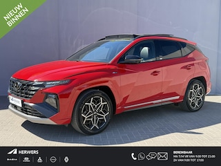 Hyundai Tucson 1.6 T-GDI PHEV N Line Sky 4WD / Panoramadak / Dealer Onderhouden / Elektr. Stoel + Memory / Stoel Ventilatie / Stoelverwarming / Stuurwiel Verwarming / AppleCarplay & Android Auto / Keyless / Achterbank Verwarming /