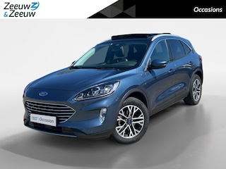 Ford Kuga 2.5 PHEV Titanium X | Elek glazen panorama-dak| trekhaak elektr| winterpack| 12 maanden Bovag garantie|